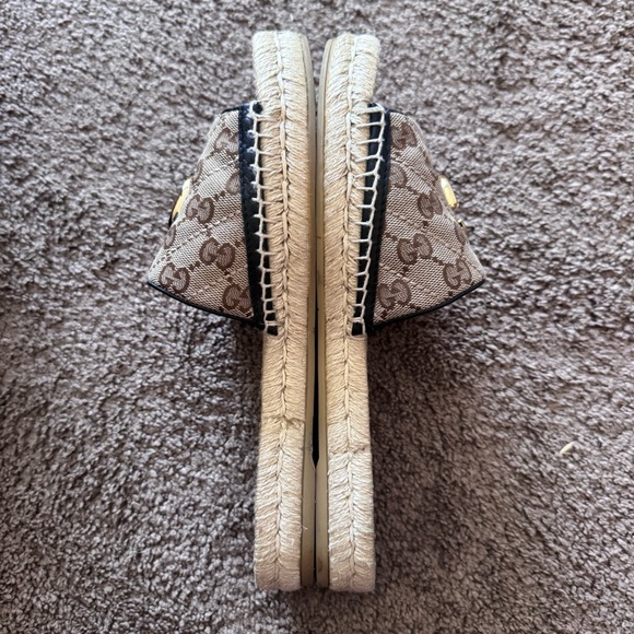 Gucci Espadrille Slides - Picture 2 of 9